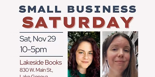 Small Business Saturday at Lakeside Books