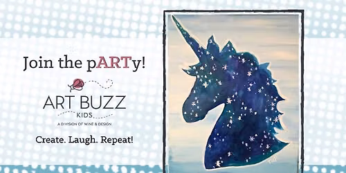 15 Seats Left! Art Buzz Kids | Unicorn Stars | Ages 8+