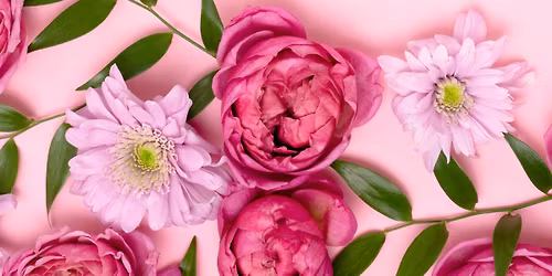 TangerPINK Flower Bouquet Bar 