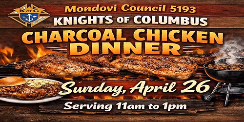 Knights of Columbus Charcoal Chicken Dinner