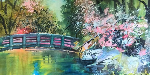 Exploring a Spring Watercolour Workshop with Panache in Colour and Design!