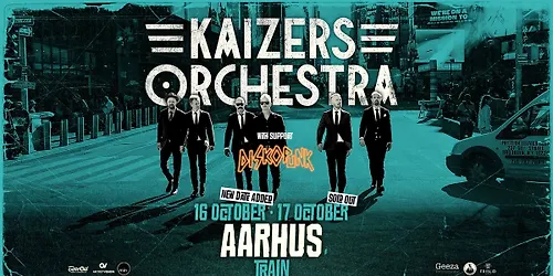 Kaizers Orchestra TRAIN [Ekstrakoncert]