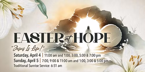 Easter at Hope
