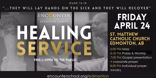 Healing Service Apr 24 - Bring the whole family!!