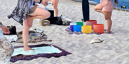 Sunday  Sunset Yoga & Sound Healing @80th Lifeguard Stand 4\/26 Please Share