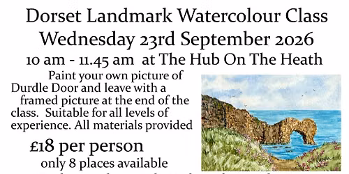 Dorset Landmark Watercolour Class