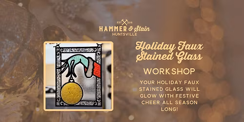 Holiday Faux Stained Glass
