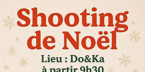 Shooting de No\u00ebl \ud83c\udf84 : Do&Ka \ud83d\udc3e