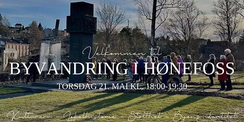 Byvandring i H\u00f8nefoss