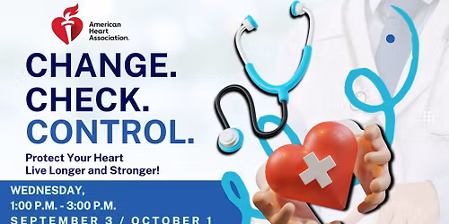 Check. Change. Control. Your Heart Health