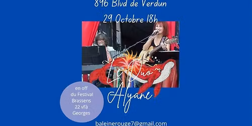 Le duo Alyane chante Brassens