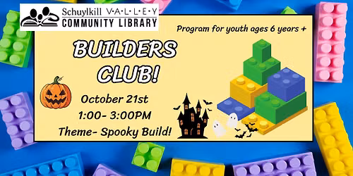 Builders Club at SVCL- Spooky Build!