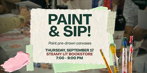 Paint and Sip! Miami Steamy Lit