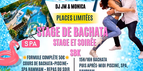 \ud83c\udf34\ud83d\udc83Stage de Bachata Pool Party\ud83d\udd7a\ud83c\udf34 Stage +Soir\u00e9e 