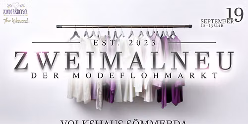 19.09.26 \/ ZWEIMALNEU - dein Modemarkt\/ VOLKSHAUS S\u00d6MMERDA