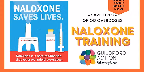 SAVE A LIFE - Naloxone Training (Opioid Overdose) - September