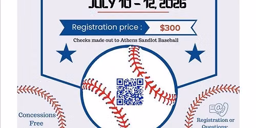 Athens (Ohio) Sandlot 10u is FULL - Baseball Tourney