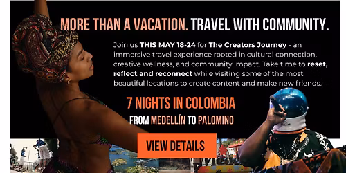 Afronaut Travel Experience| Colombia | May 18-25 2026