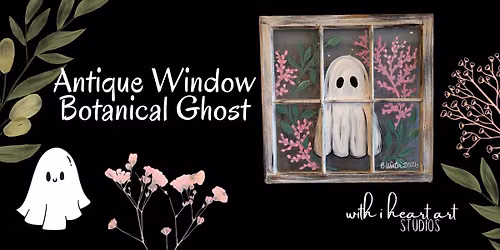 Antique Window - Botanical Ghost