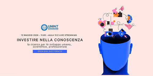 Open Day Dottorato: Investire nella conoscenza