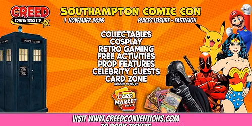 Southampton Creed Comic Con - November 2026