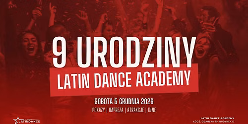 9 Urodziny Latin Dance Academy! | 5 grudnia '25