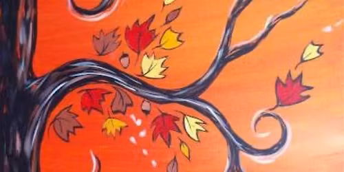 Paint and sip Thankful season