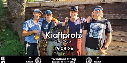Terrassenkonzert: Kraftprotz live
