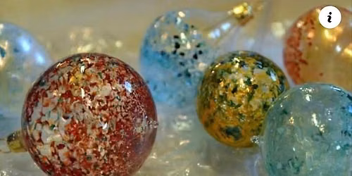 Blown glass ornaments