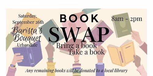 Barista's Bouquet Book Swap | Urbandale