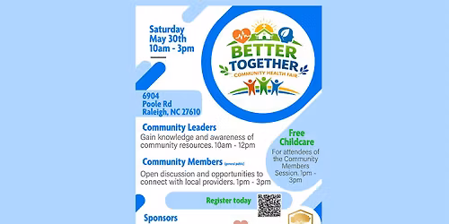 Better Together Community Health Fair