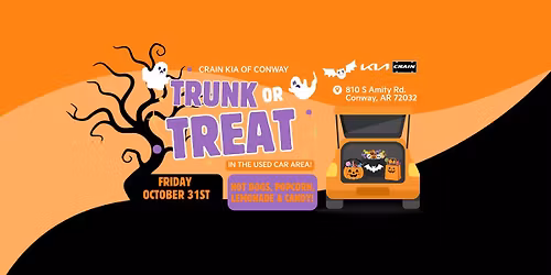 Trunk or Treat at Crain Kia of Conway!