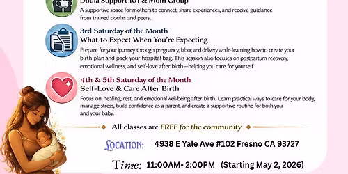 Free Community Birthing Classed