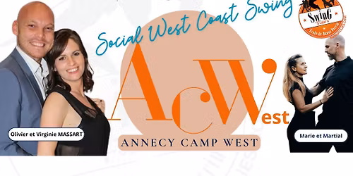 Olivier et Virginie MASSART Stage et Soir\u00e9e West Coast Swing - ACWest ANNECY -