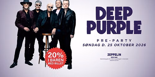Deep Purple pre-party @Zeppelin Rock Bar