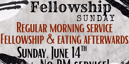 Sunday Fellowship