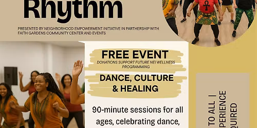 Rooted in Rhythm | A Community Movement Experience
