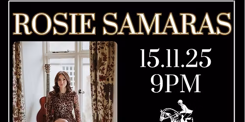 Rosie Samaras live at The Jockey Bodicote
