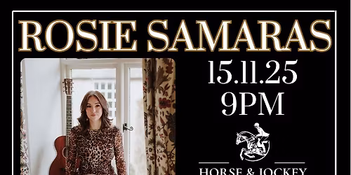 Rosie Samaras live at The Jockey Bodicote