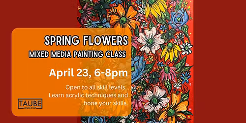 Spring Flowers Painting Class