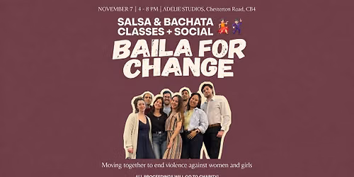 BAILA FOR CHANGE