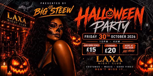 BIG STEEW HALLOWEEN PARTY