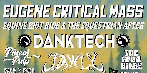 Eugene Critical Mass Bike Ride