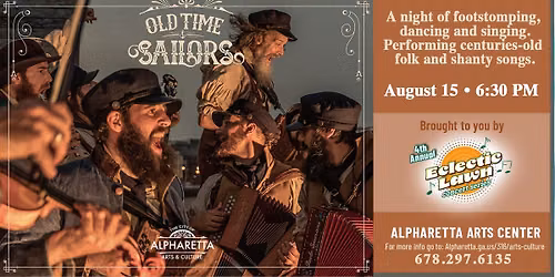 Old Time Sailors at the Alpharetta Arts Center
