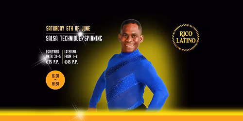 Bootcamp Salsa Technique & Spinning olv Kurt Alexander