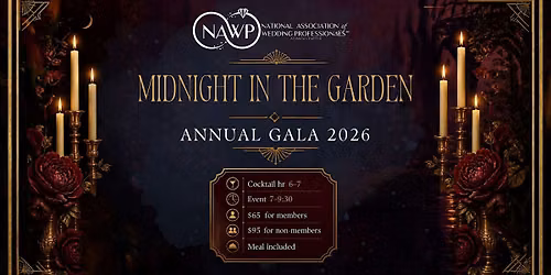 National Association of Wedding Professionals Annual Gala 2026