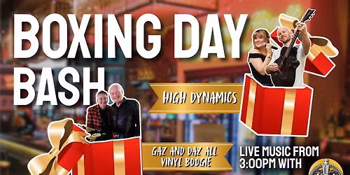 Boxind Day Bash @ The Crown Inn Stanwix 