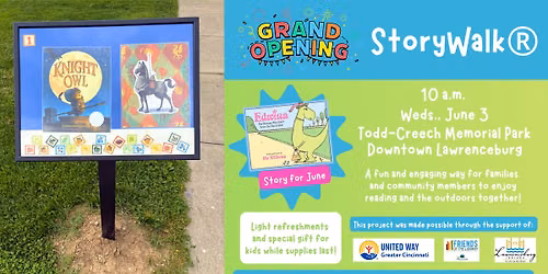 StoryWalk\u00ae Grand Opening Ceremony
