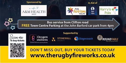 The Rugby Fireworks Show
