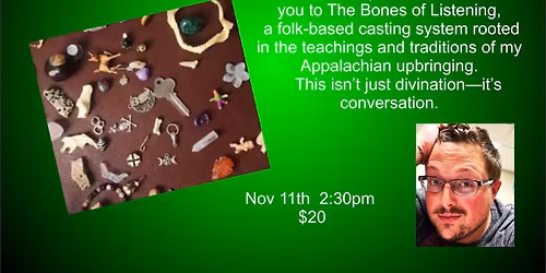 Listening to Bones - The Art of Bone Throwing 